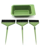 Web image: Large Color Bowl Set With 3 Brushes 1