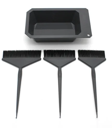 Web image: Large Color Bowl Set With 3 Brushes 3