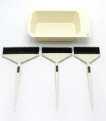 Web image: Large Color Bowl Set With 3 Brushes 4