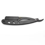 Web image: Vent‑Hole Black Straight Razor Holder 1