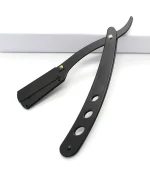 Web image: Vent‑Hole Black Straight Razor Holder 4 1