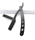 Web image: Vent‑Hole Black Straight Razor Holder 5 1